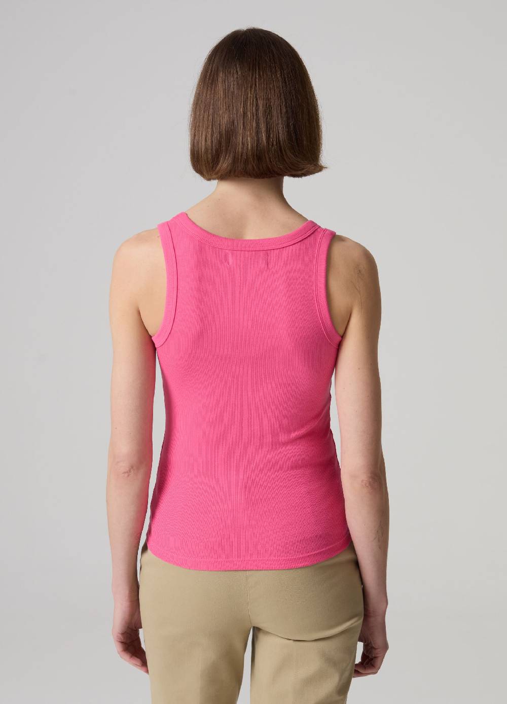 Ovs Tank Top In Cotone Stretch A Costine