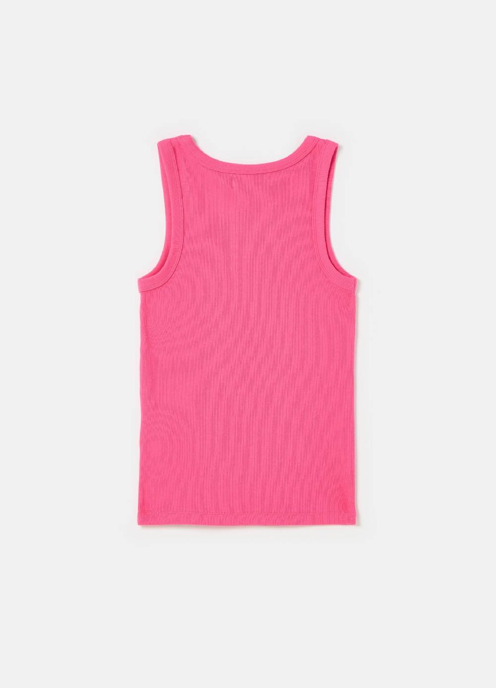 Ovs Tank Top In Cotone Stretch A Costine