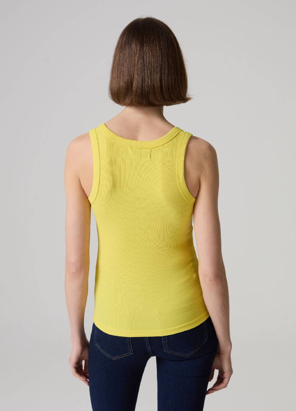 Ovs Tank Top In Cotone Stretch A Costine