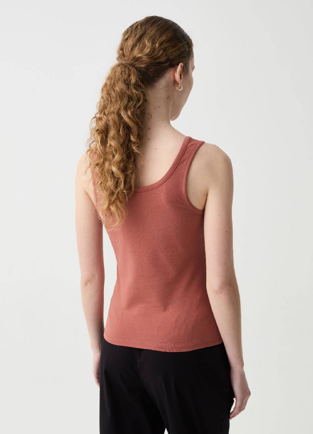Ovs Tank Top In Cotone Stretch