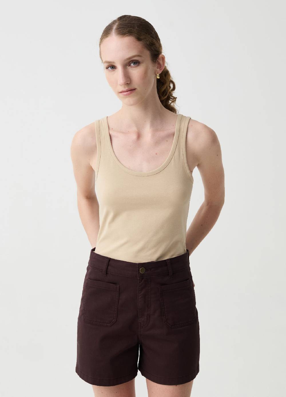 Ovs Tank top in cotone stretch