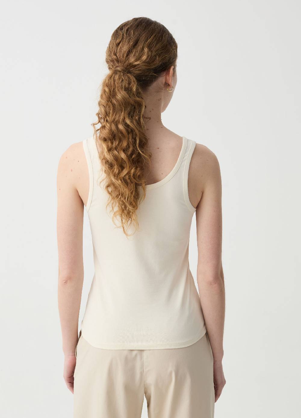 Ovs Tank Top In Cotone Stretch