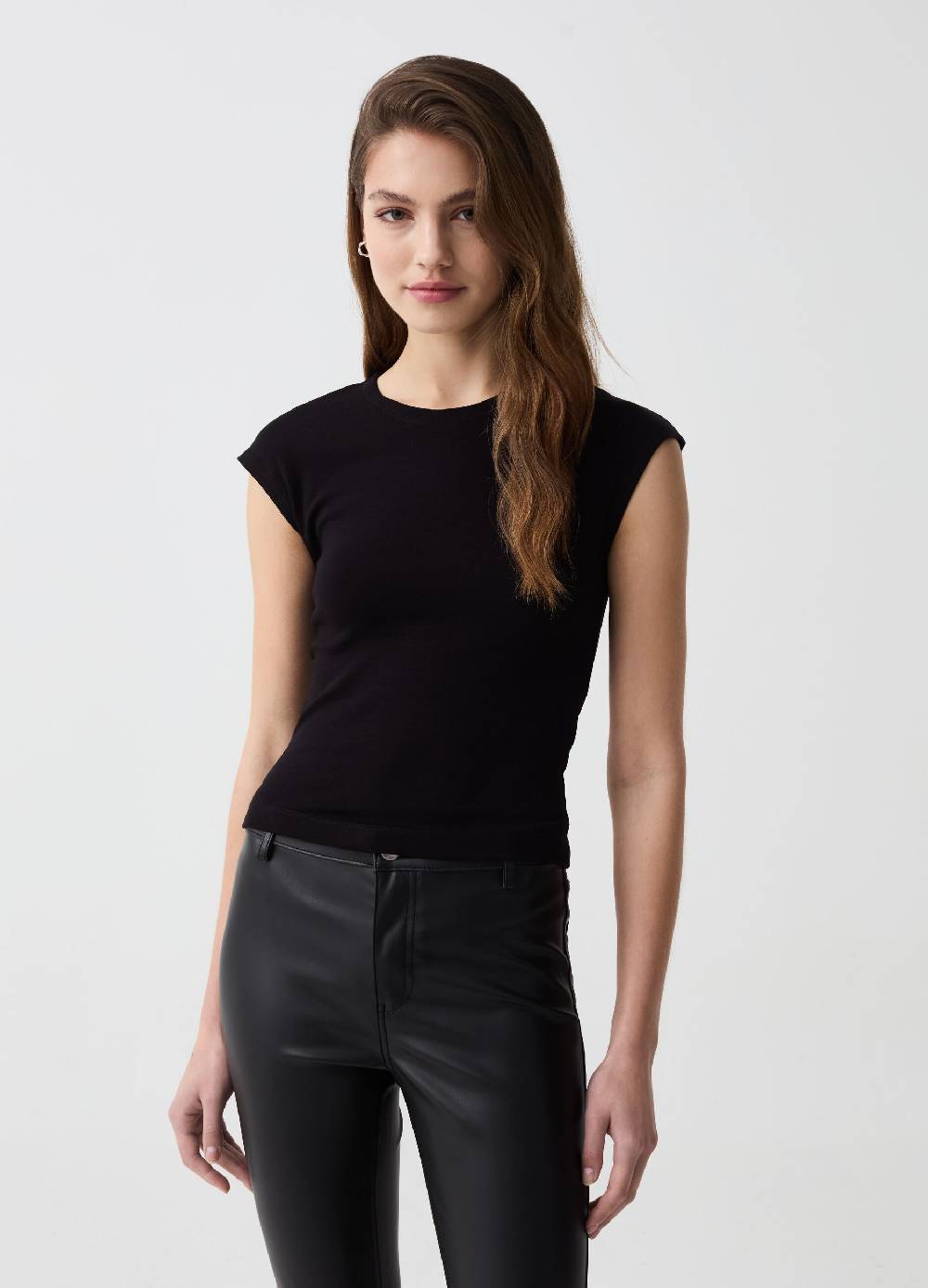 Ovs Tank Top In Cotone Stretch