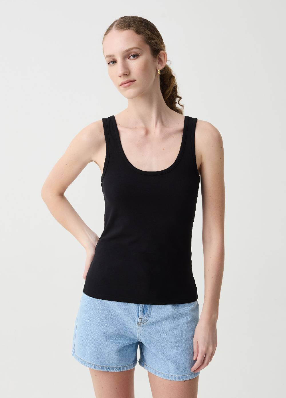 Ovs Tank top in cotone stretch