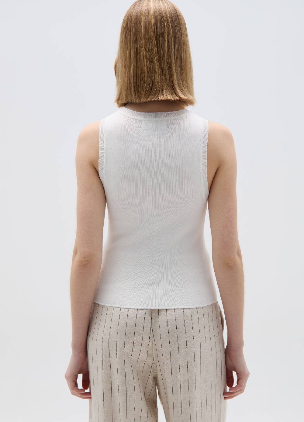 Ovs Tank Top In Crêpe Tinta Unita