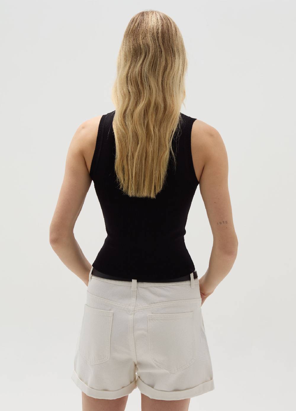 Ovs Tank Top In Crêpe Tinta Unita