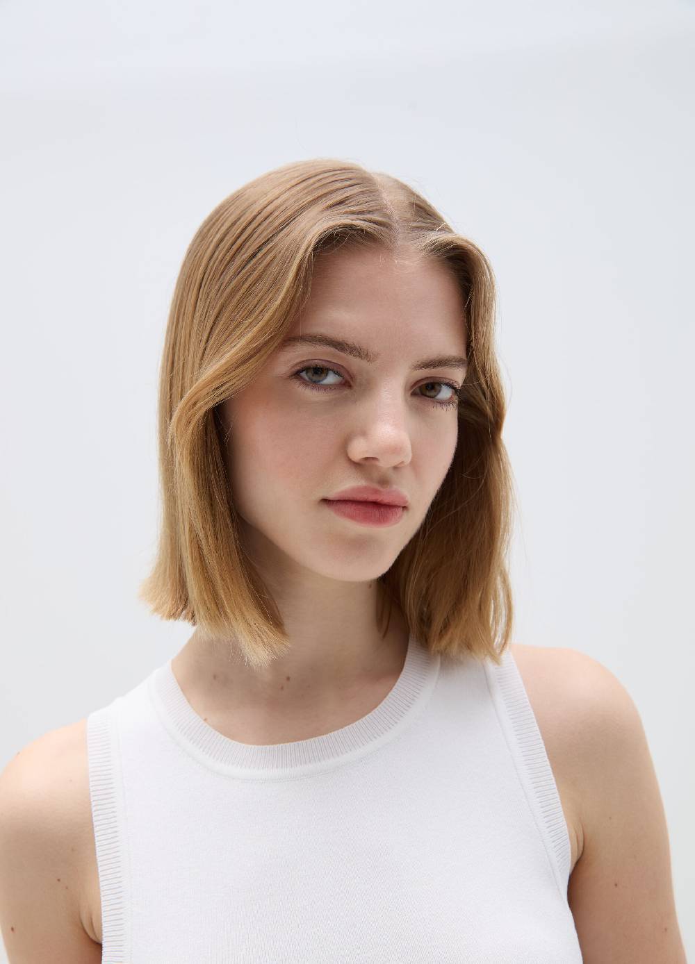 Ovs Tank top in crêpe tinta unita