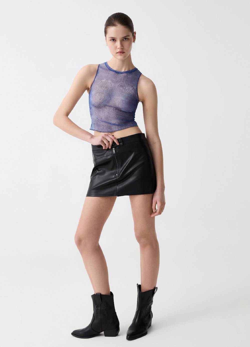 Ovs Tank Top In Mesh