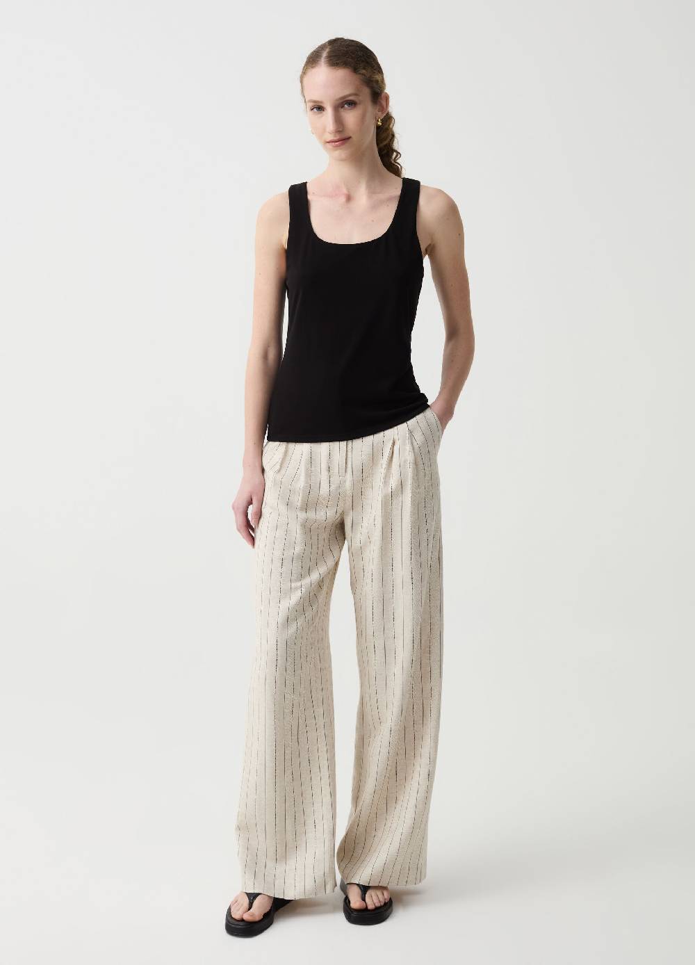 Ovs Tank Top In Modal Stretch