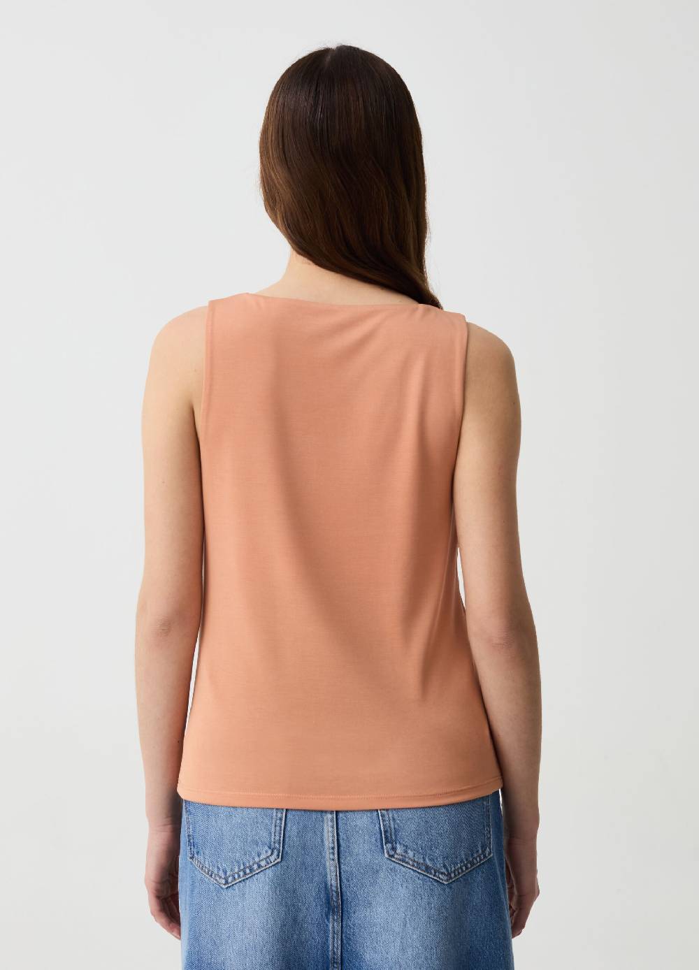 Ovs Tank Top In Modal Stretch