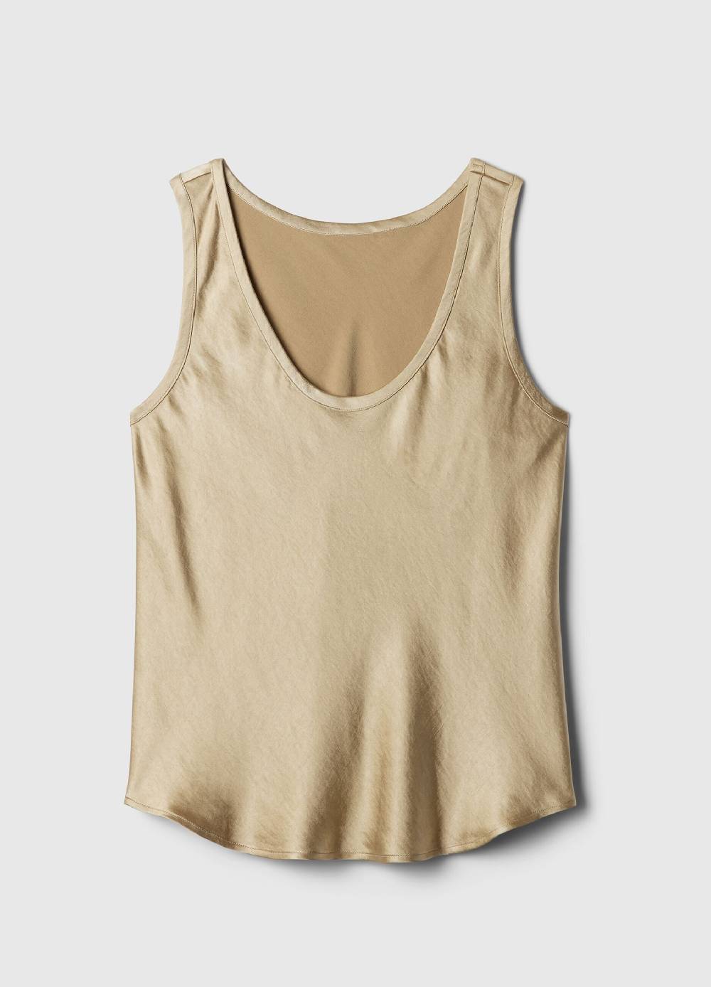 Ovs Tank Top In Satin