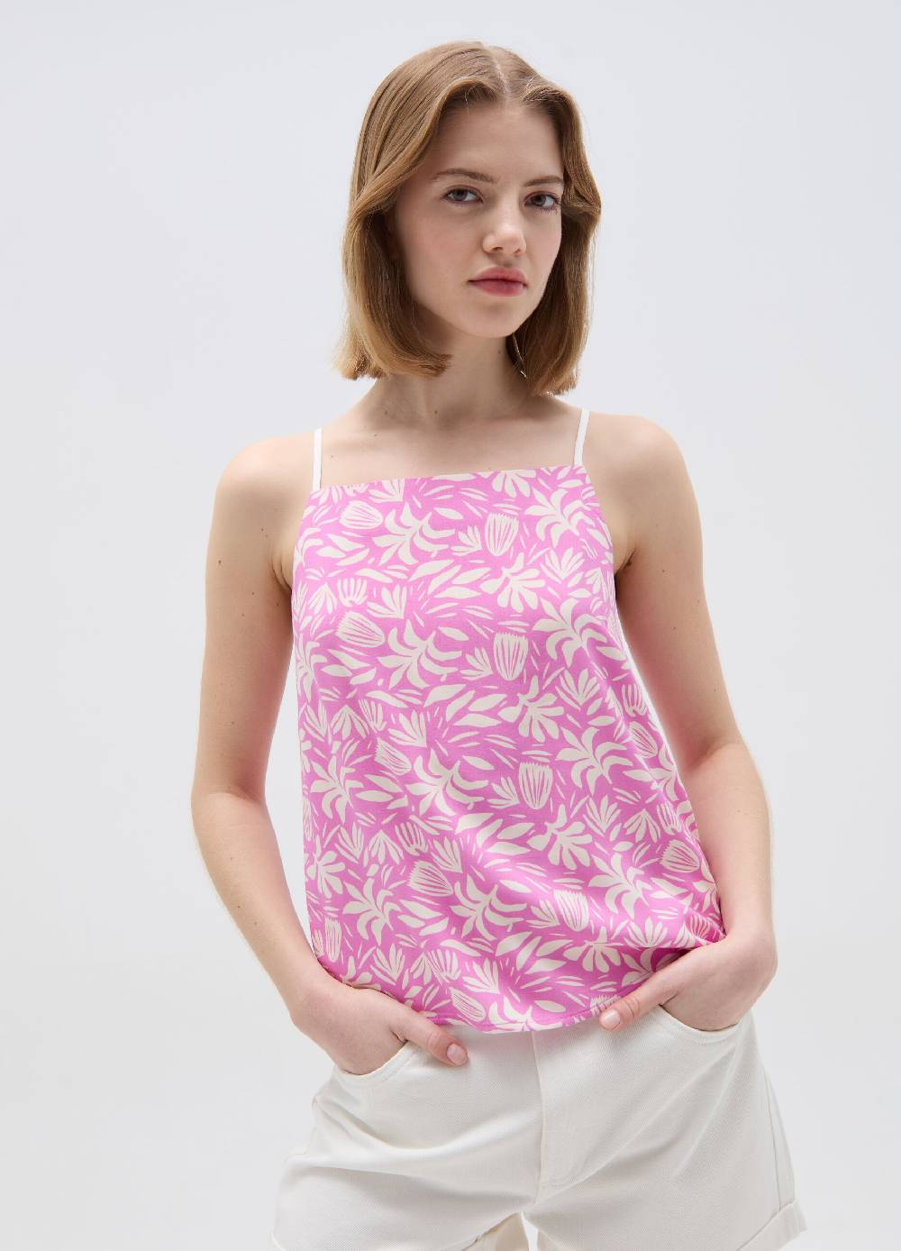 Ovs Tank Top In Viscosa Fantasia