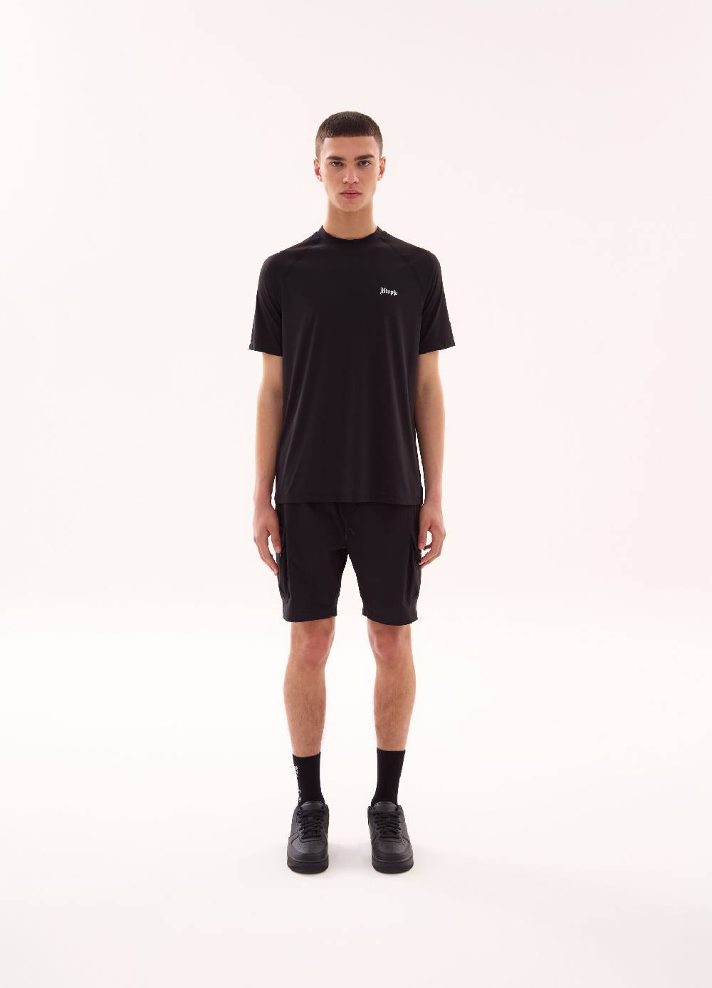 Ovs Technical Cargo Shorts Black