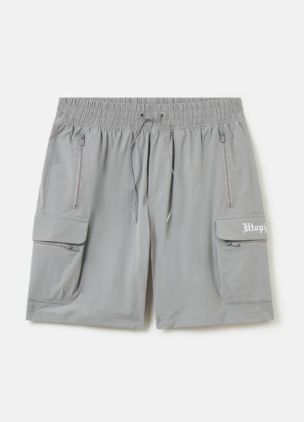 Ovs Technical Cargo Shorts Light Grey