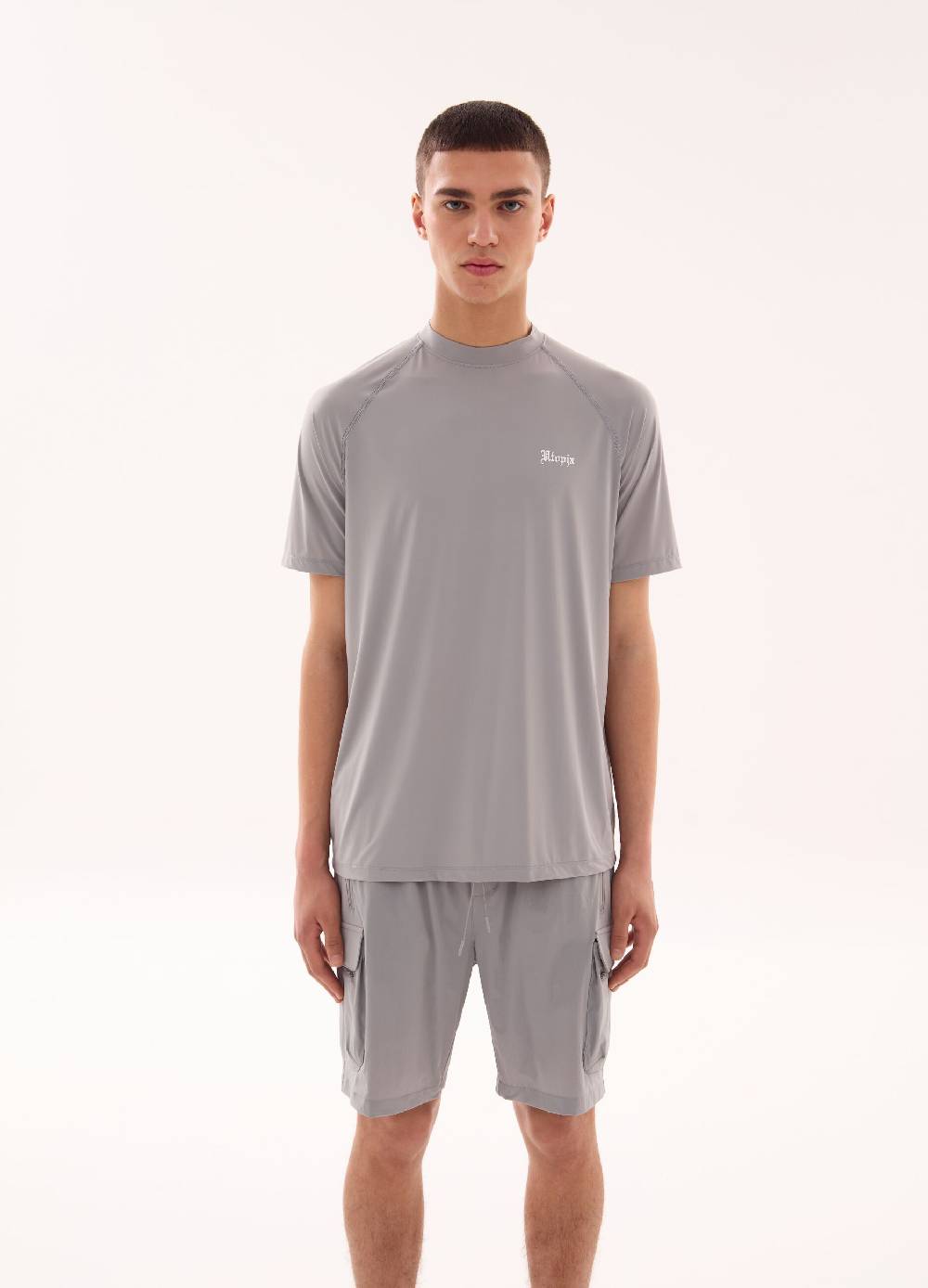 Ovs Technical T-shirt Light Grey