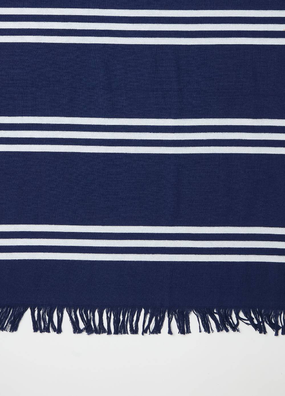 Ovs Telo Mare A Righe Sottili Con Frange
