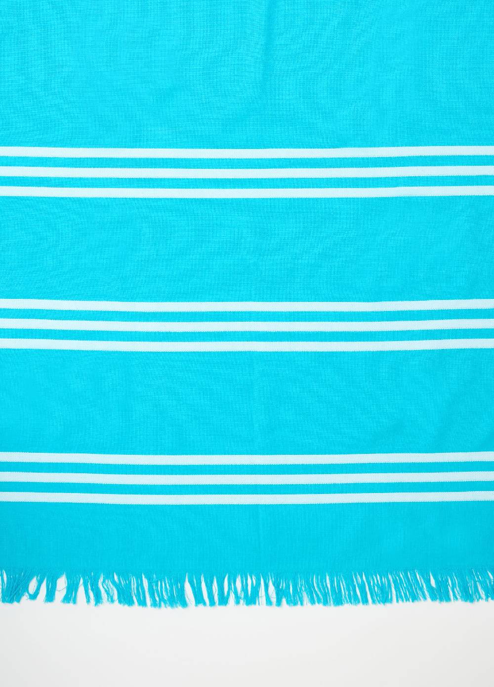 Ovs Telo Mare A Righe Sottili Con Frange