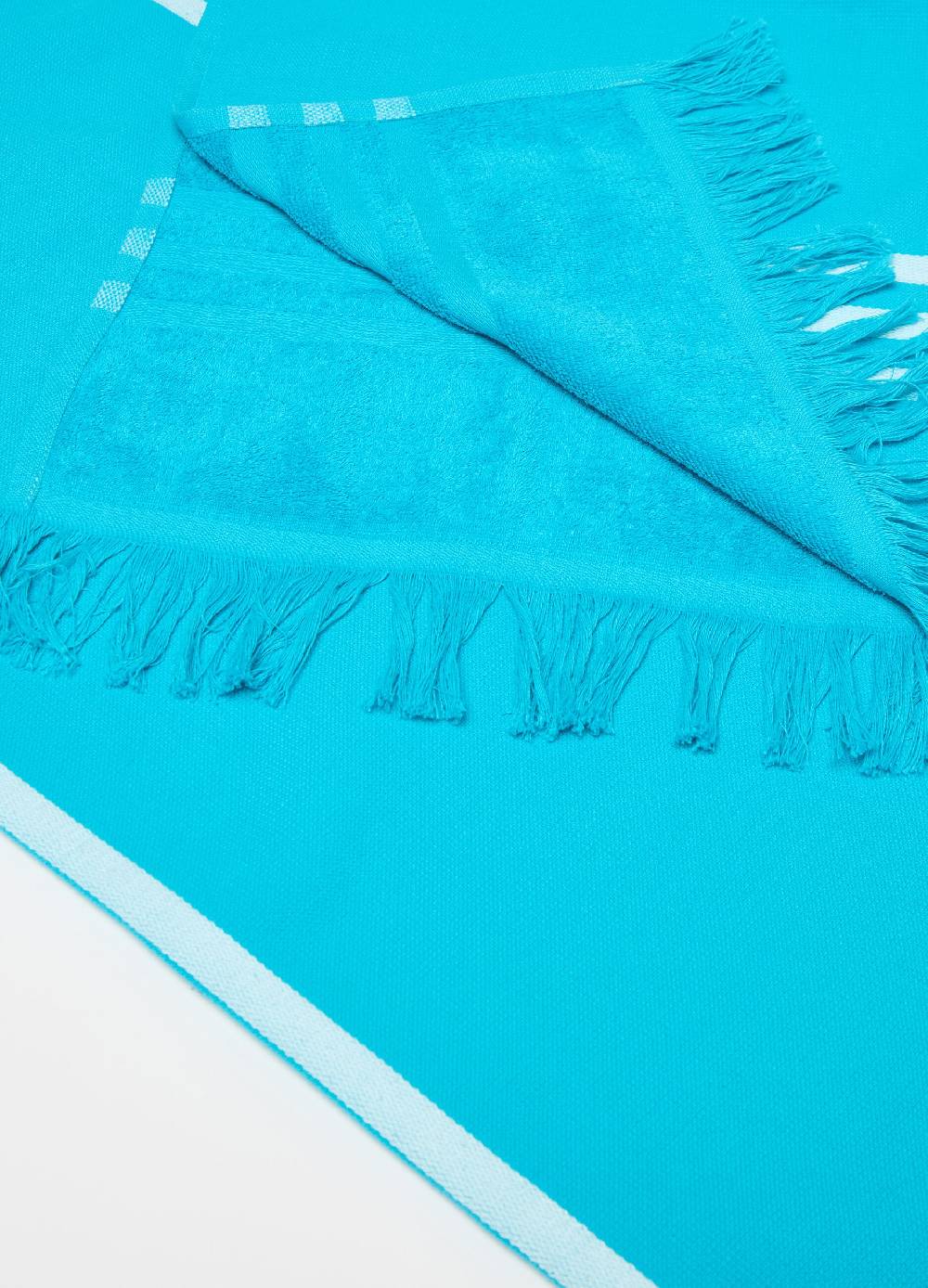 Ovs Telo Mare A Righe Sottili Con Frange