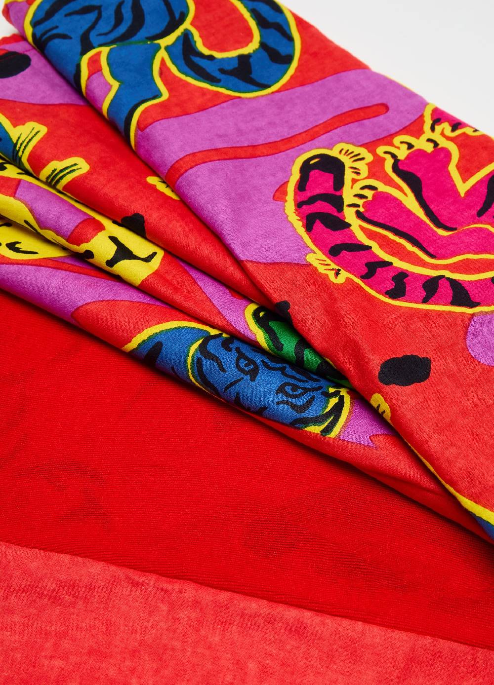 Ovs Telo Mare Stampa Tigri Multicolore