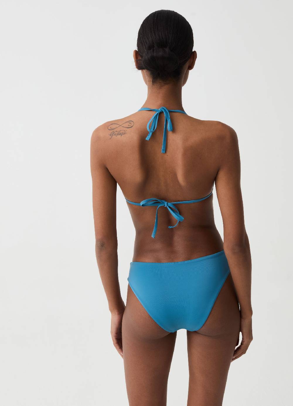 Ovs Top Bikini A Triangolo Con Micro Paillettes