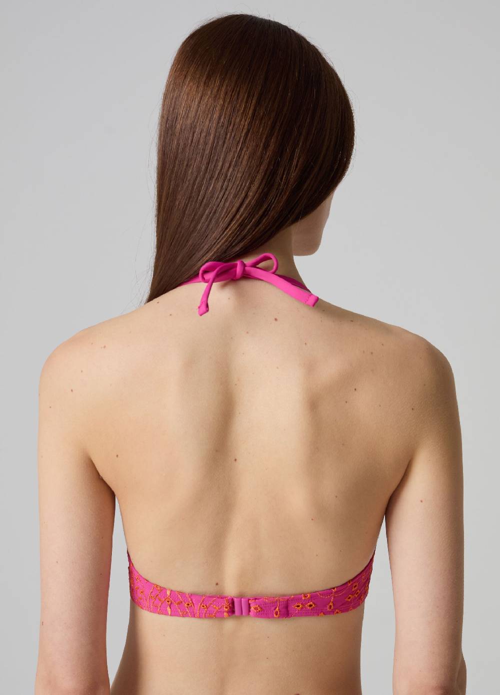 Ovs Top Bikini A Triangolo In Sangallo