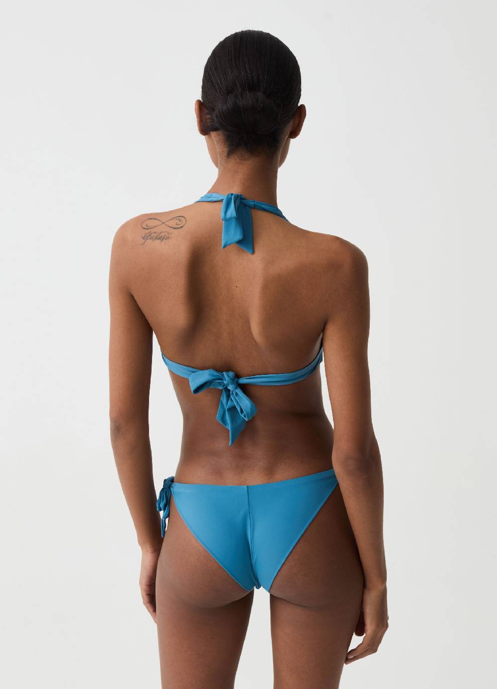 Ovs Top Bikini A Triangolo Micro Paillettes