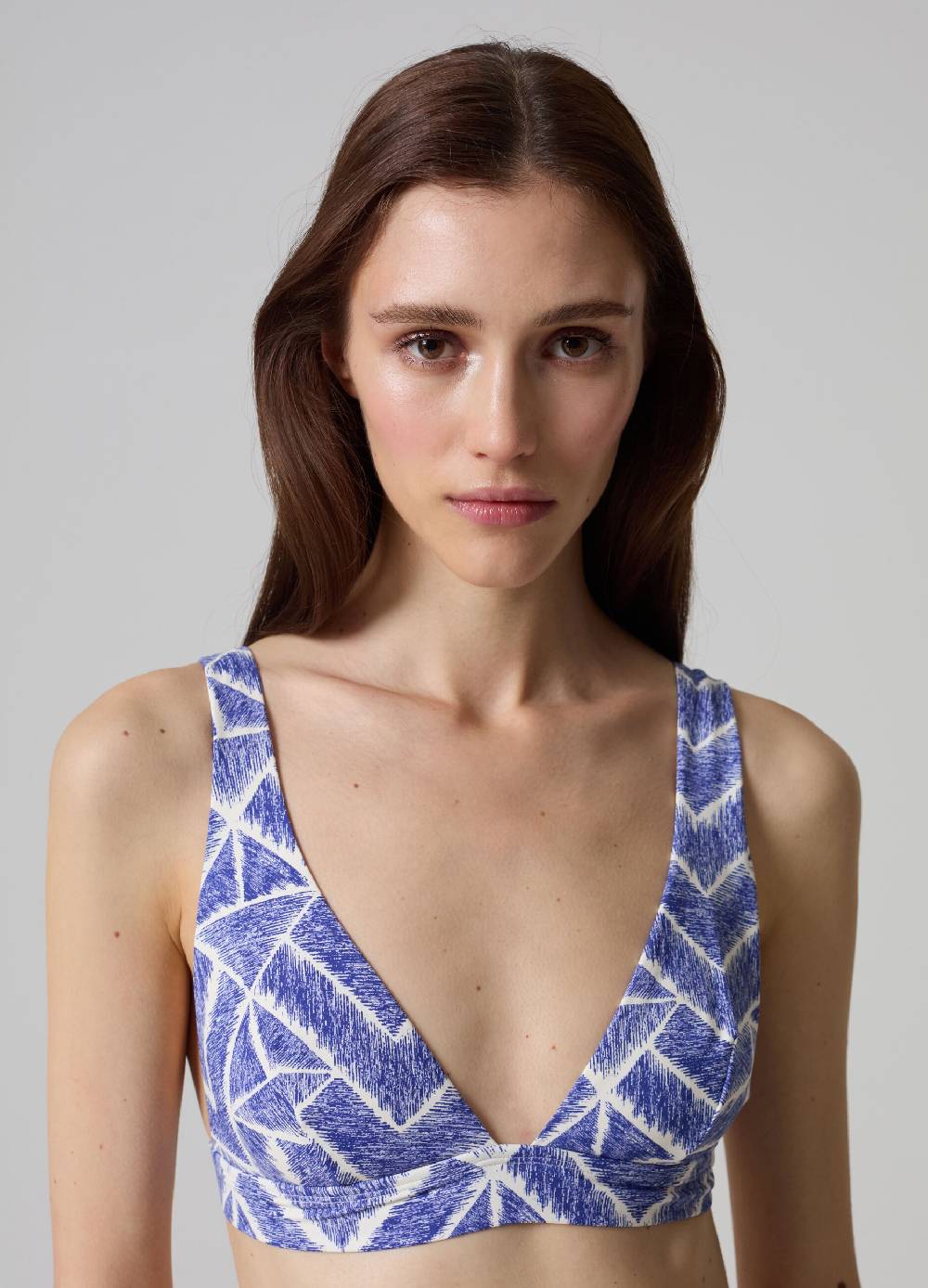 Ovs Top bikini a triangolo stampa geometrica