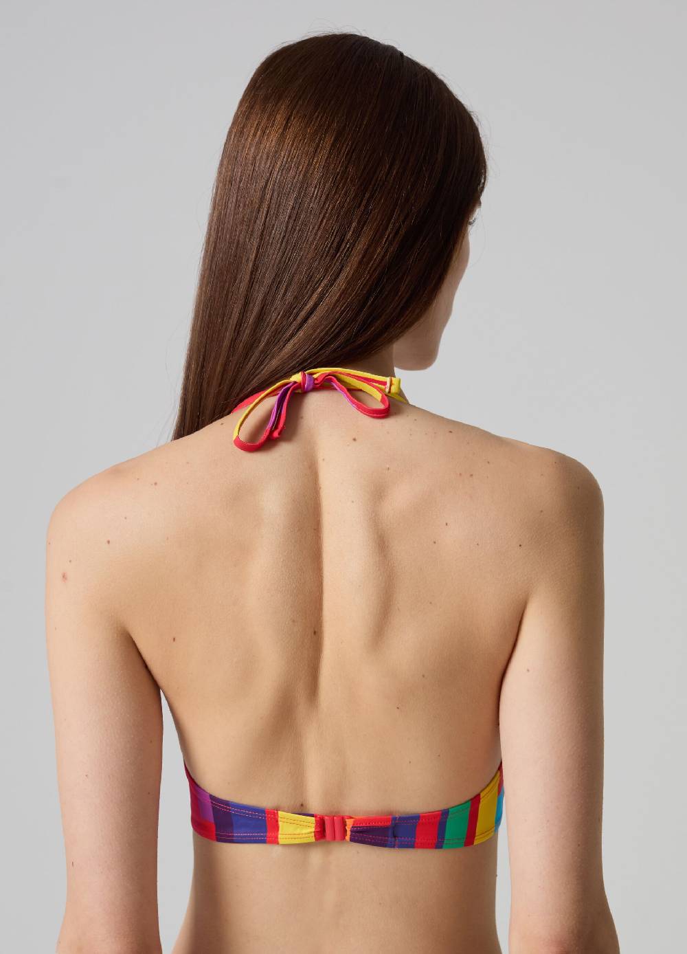 Ovs Top Bikini A Triangolo Stampa Multicolor