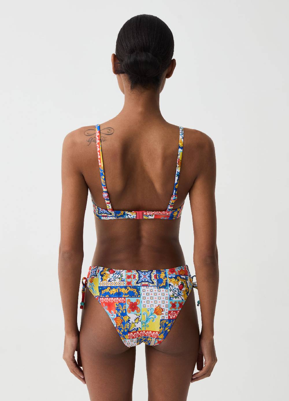 Ovs Top Bikini Bralette Con Coulisse