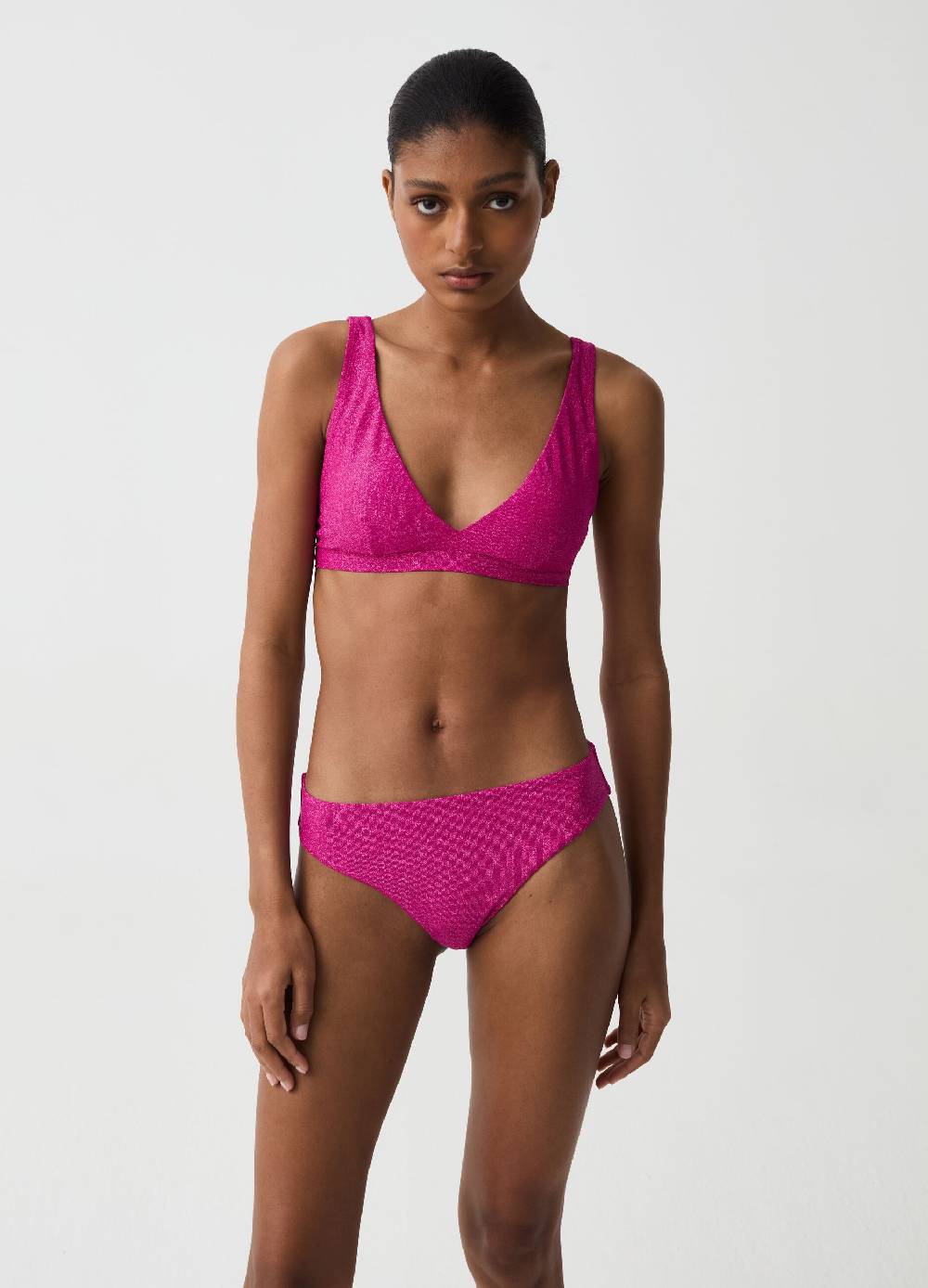 Ovs Top Bikini Bralette In Lurex