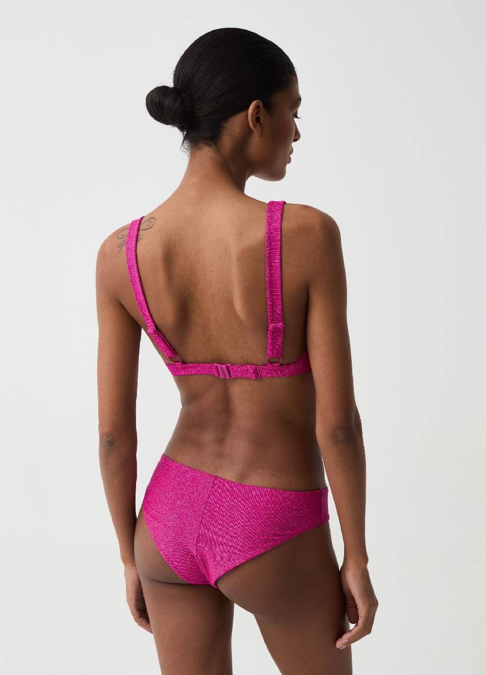 Ovs Top Bikini Bralette In Lurex