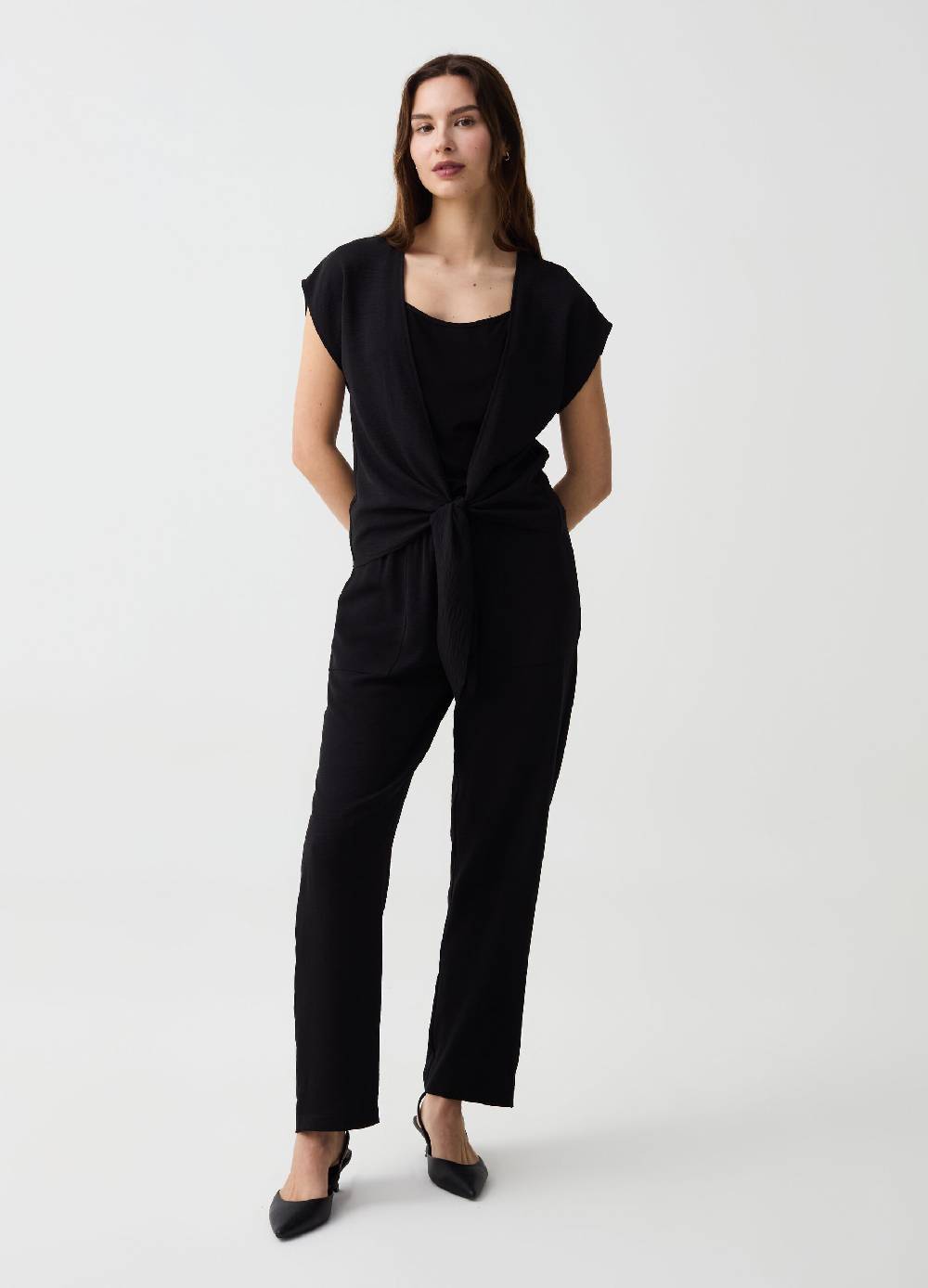 Ovs Top In Crêpe Con Nodo