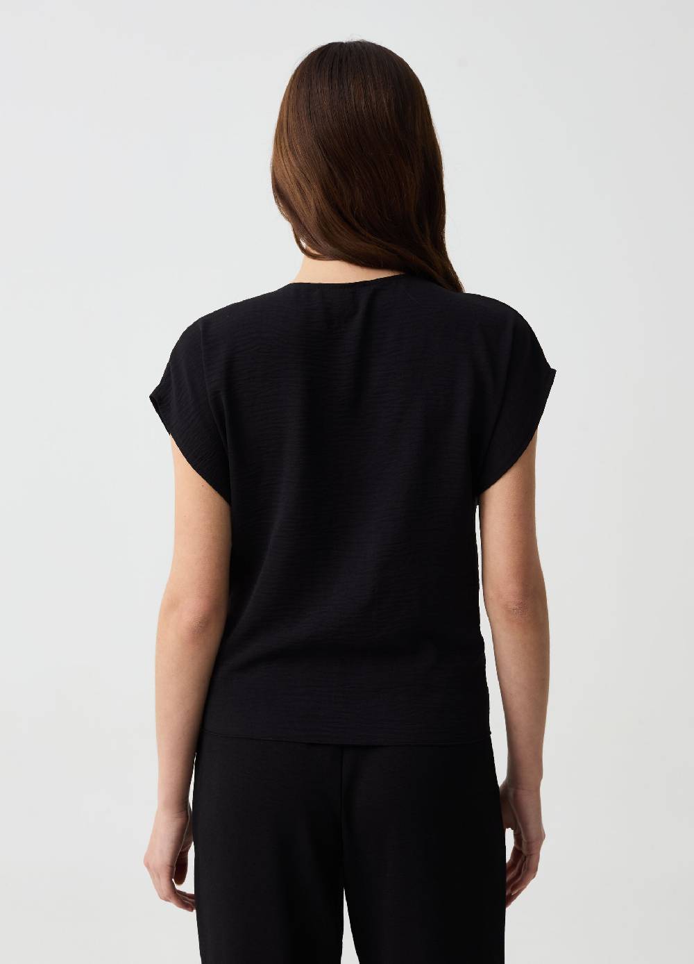 Ovs Top In Crêpe Con Nodo