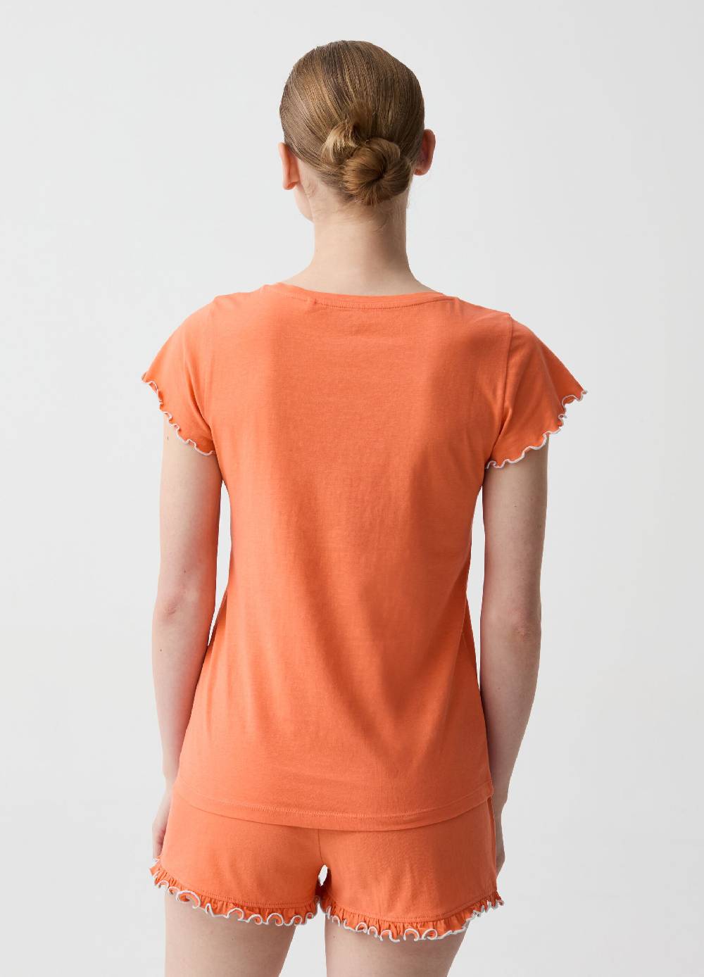 Ovs Top Pigiama Con Profili Ondulati E Stampa