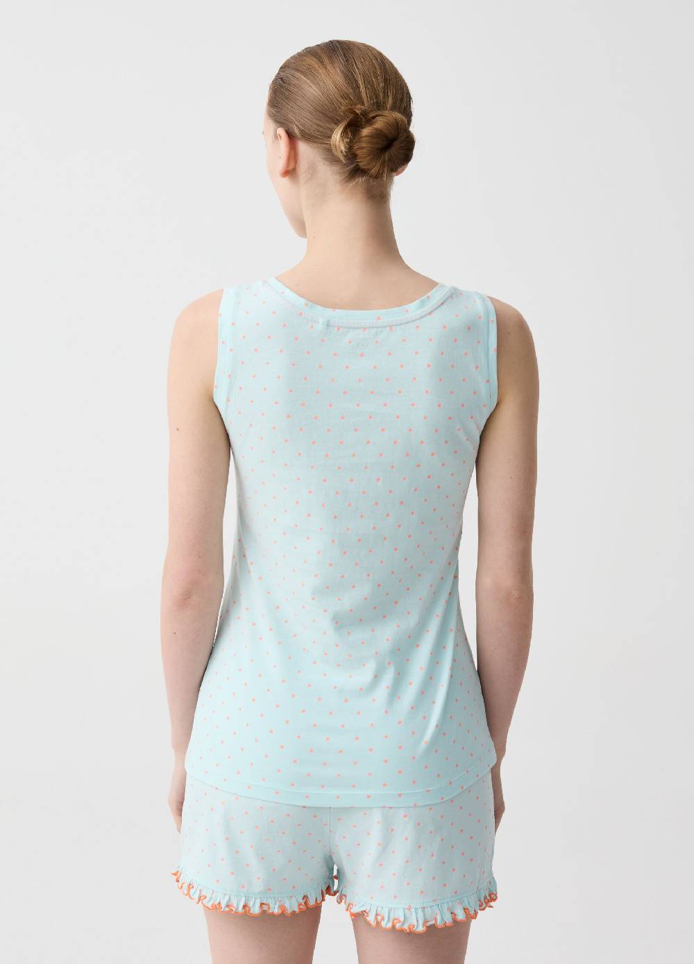 Ovs Top Pigiama Con Stampa A Pois