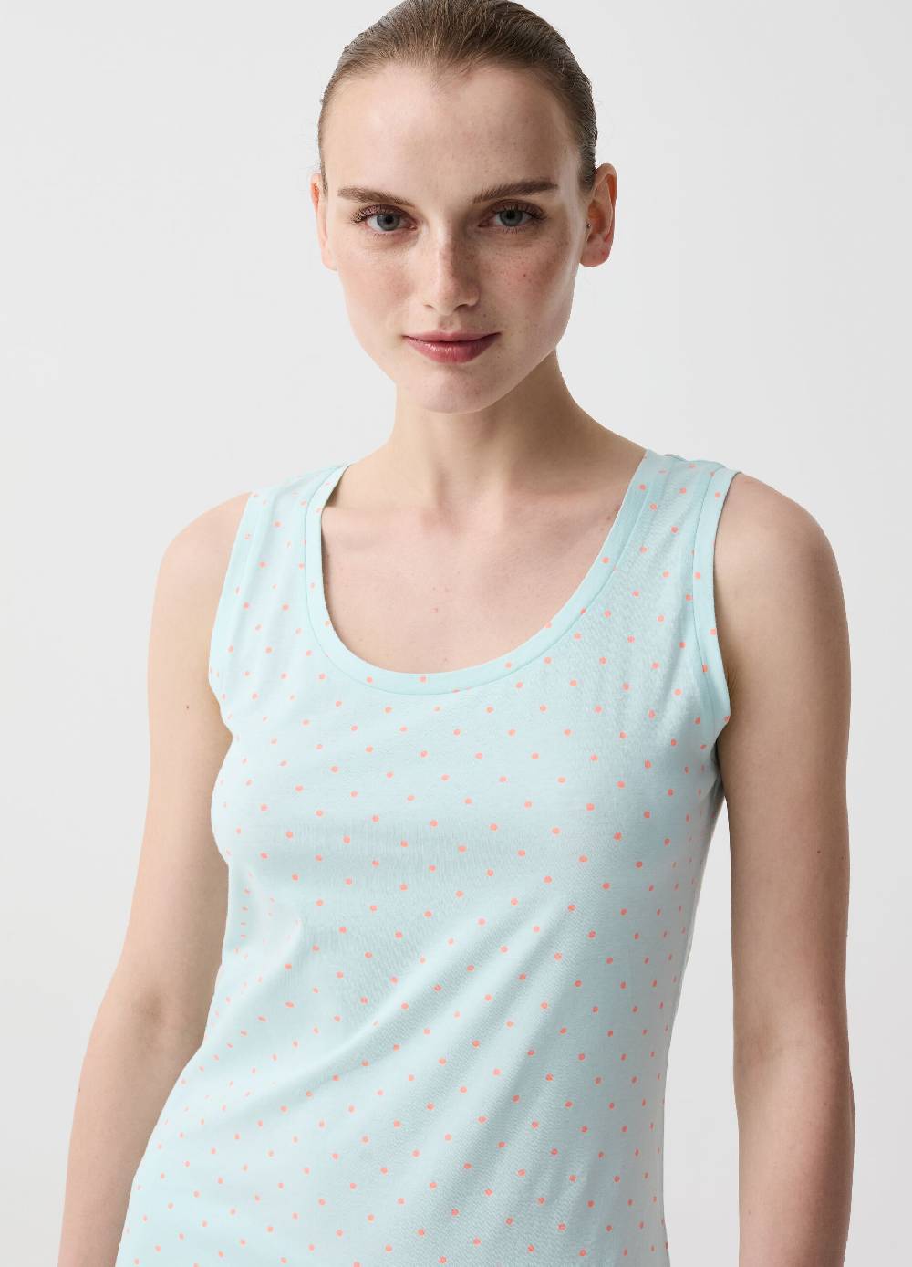 Ovs Top Pigiama Con Stampa A Pois