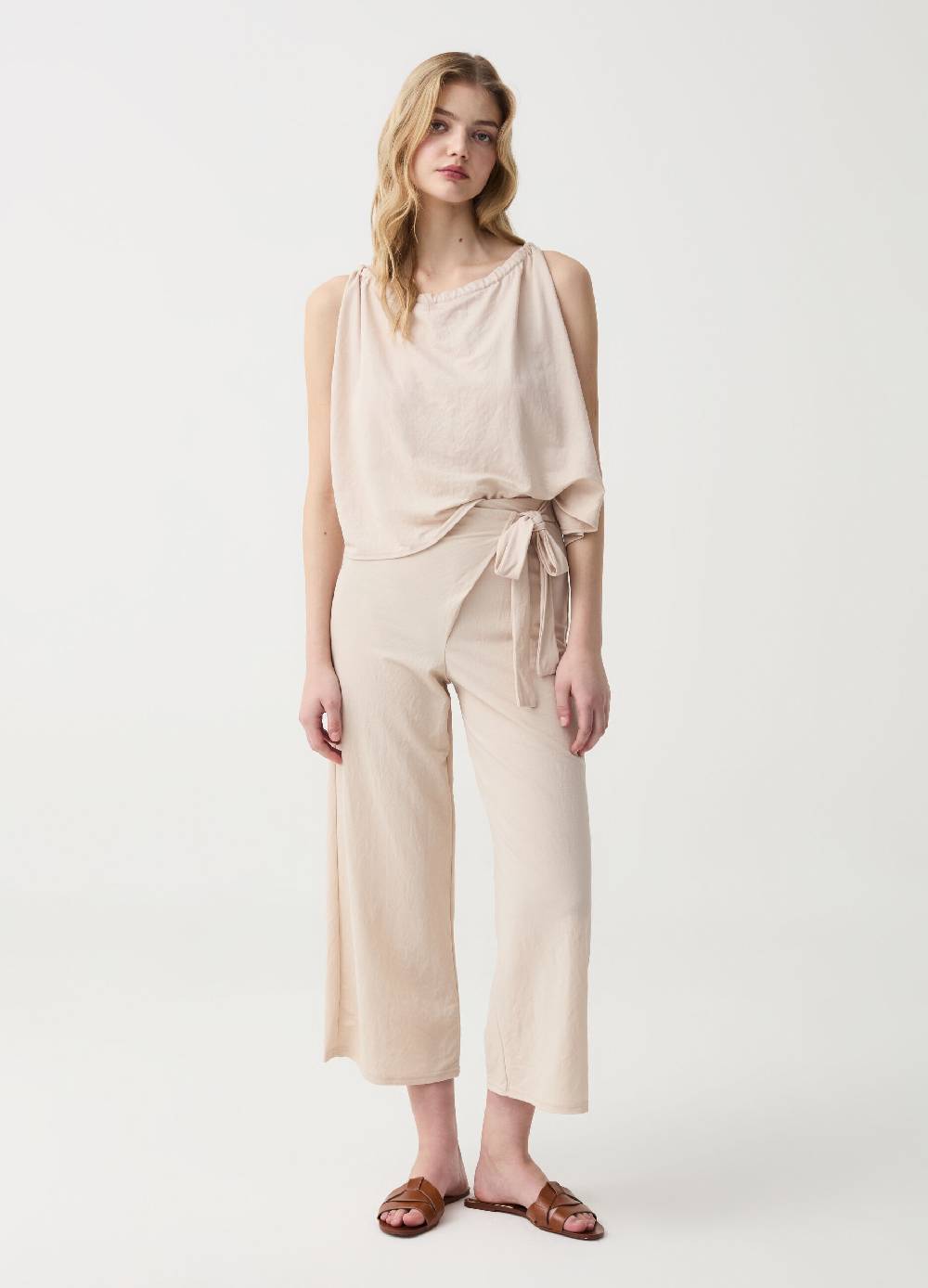 Ovs Top Smanicato Con Laccetto