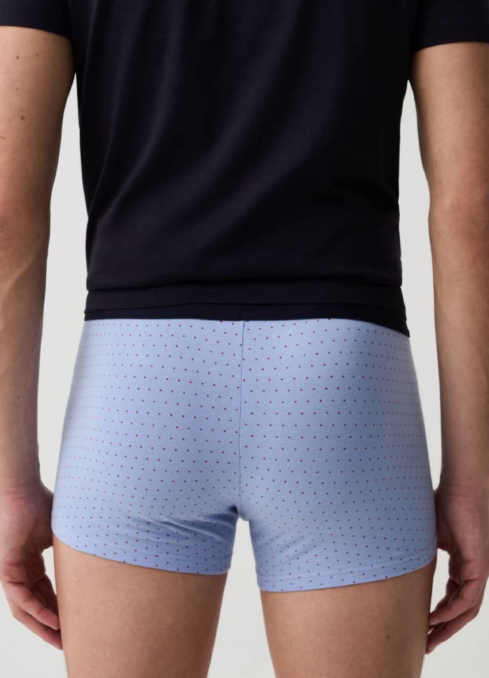 Ovs Tripack Boxer Con Fantasia A Pois