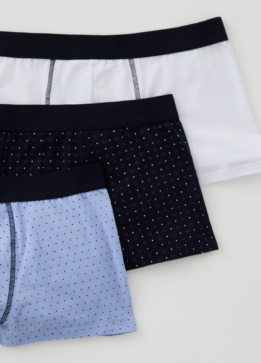 Ovs Tripack Boxer Con Fantasia A Pois