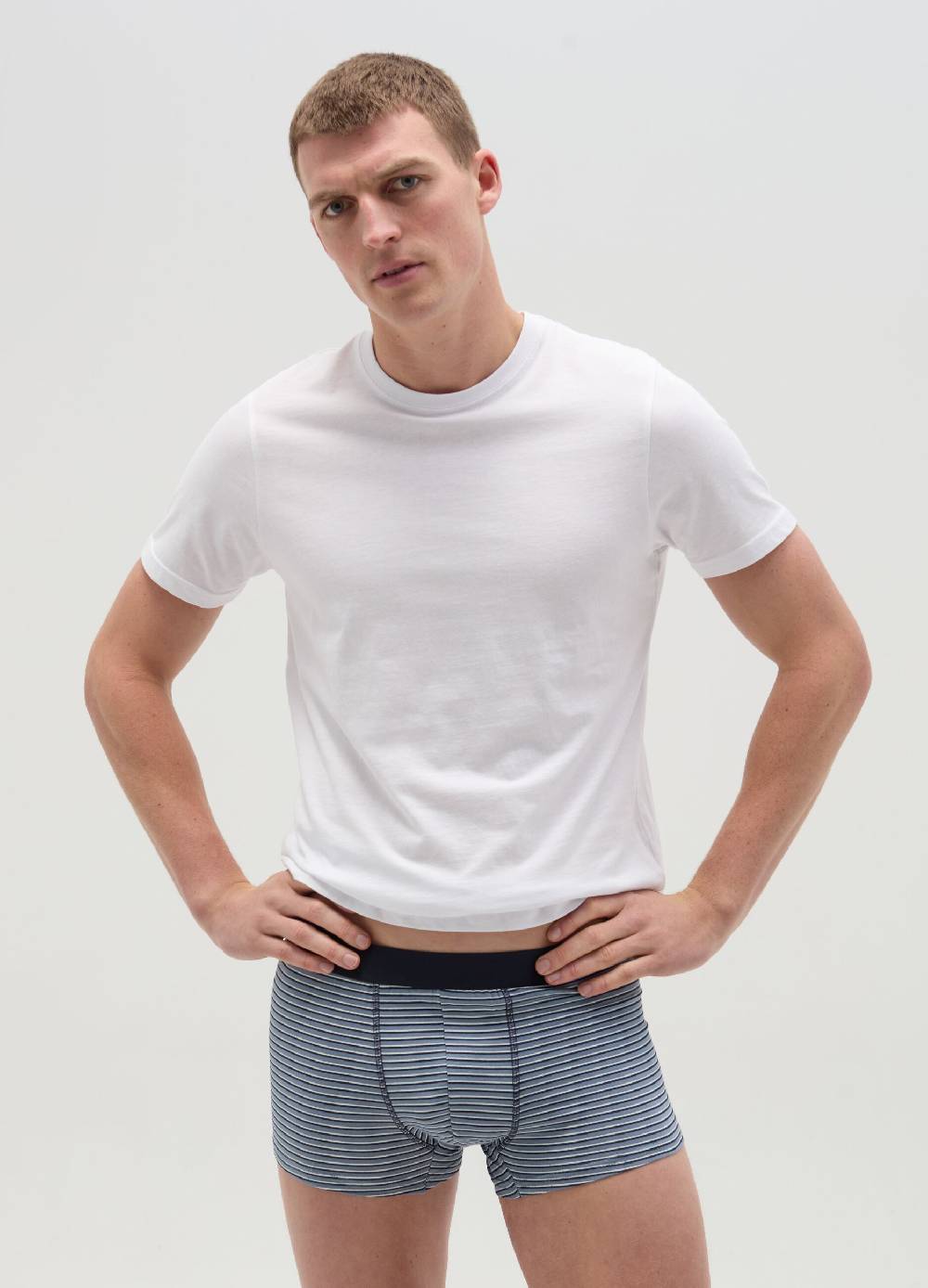 Ovs Tripack boxer in cotone bio stretch fantasia