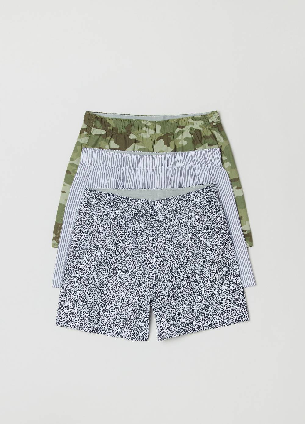 Ovs Tripack boxer in tela di cotone