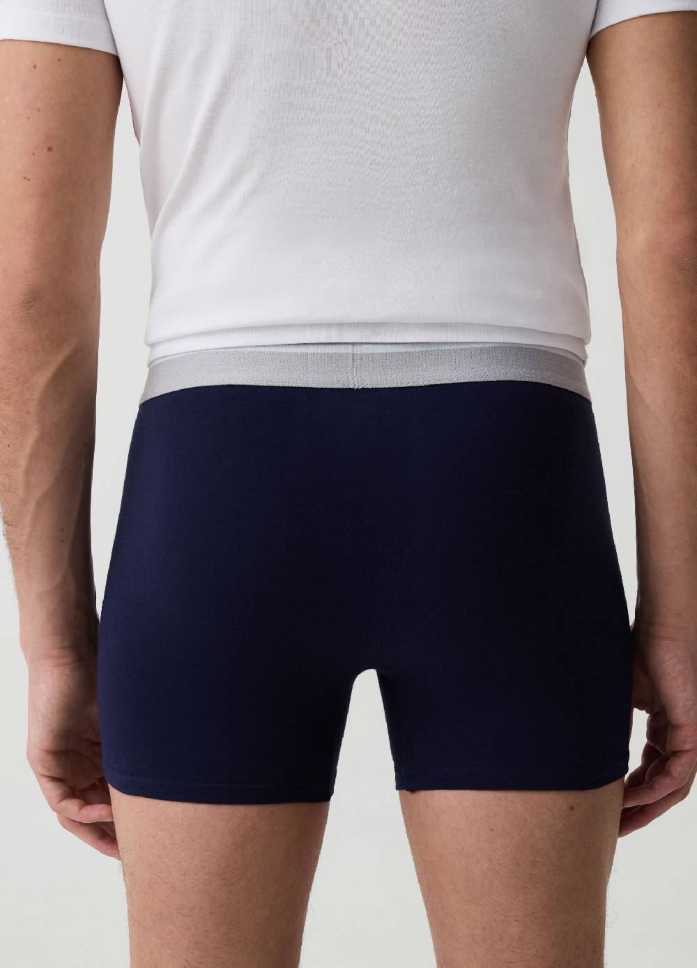 Ovs Tripack Boxer Midi Con Profilo Rigato