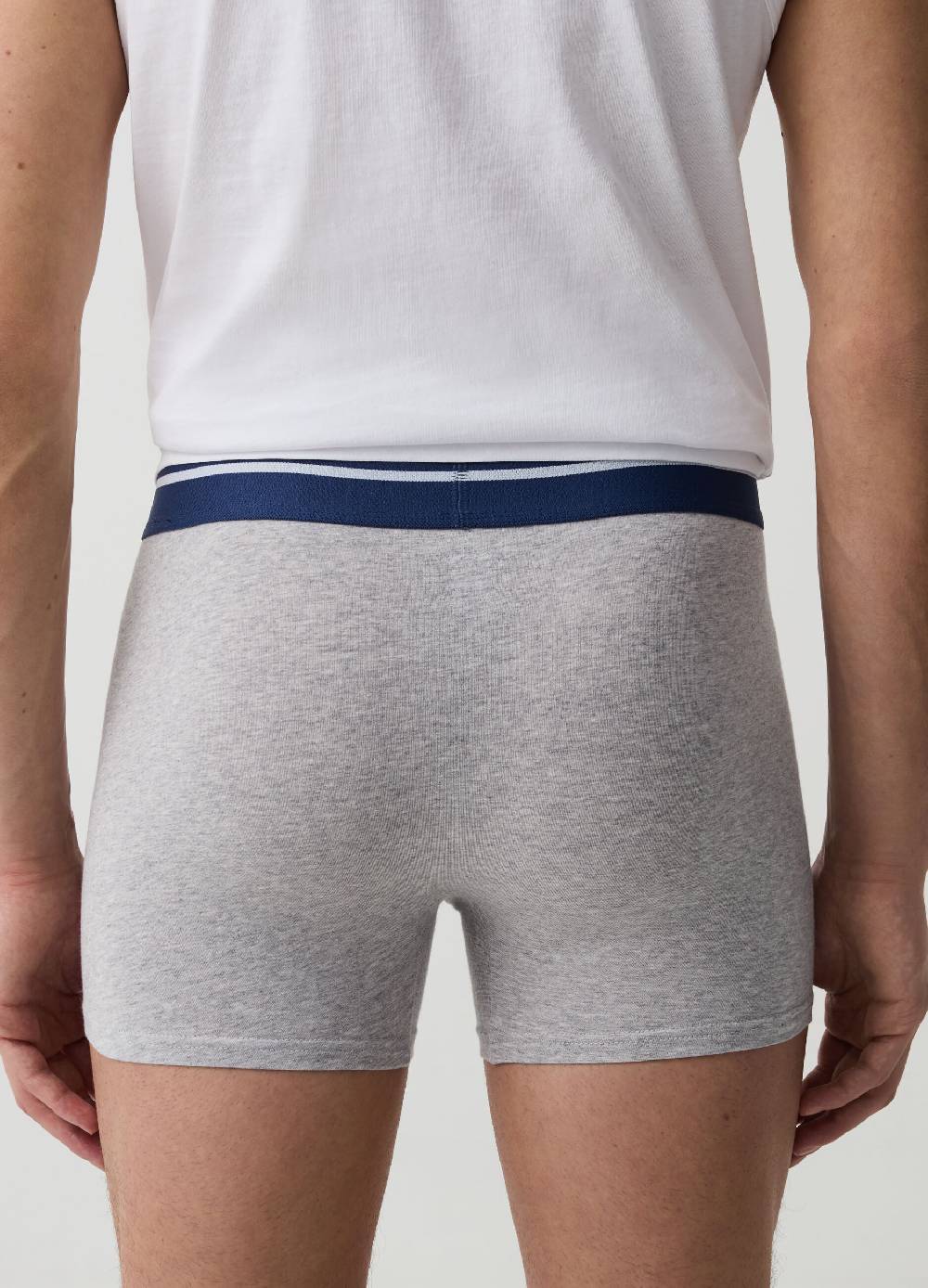 Ovs Tripack Boxer Midi Con Profilo Rigato