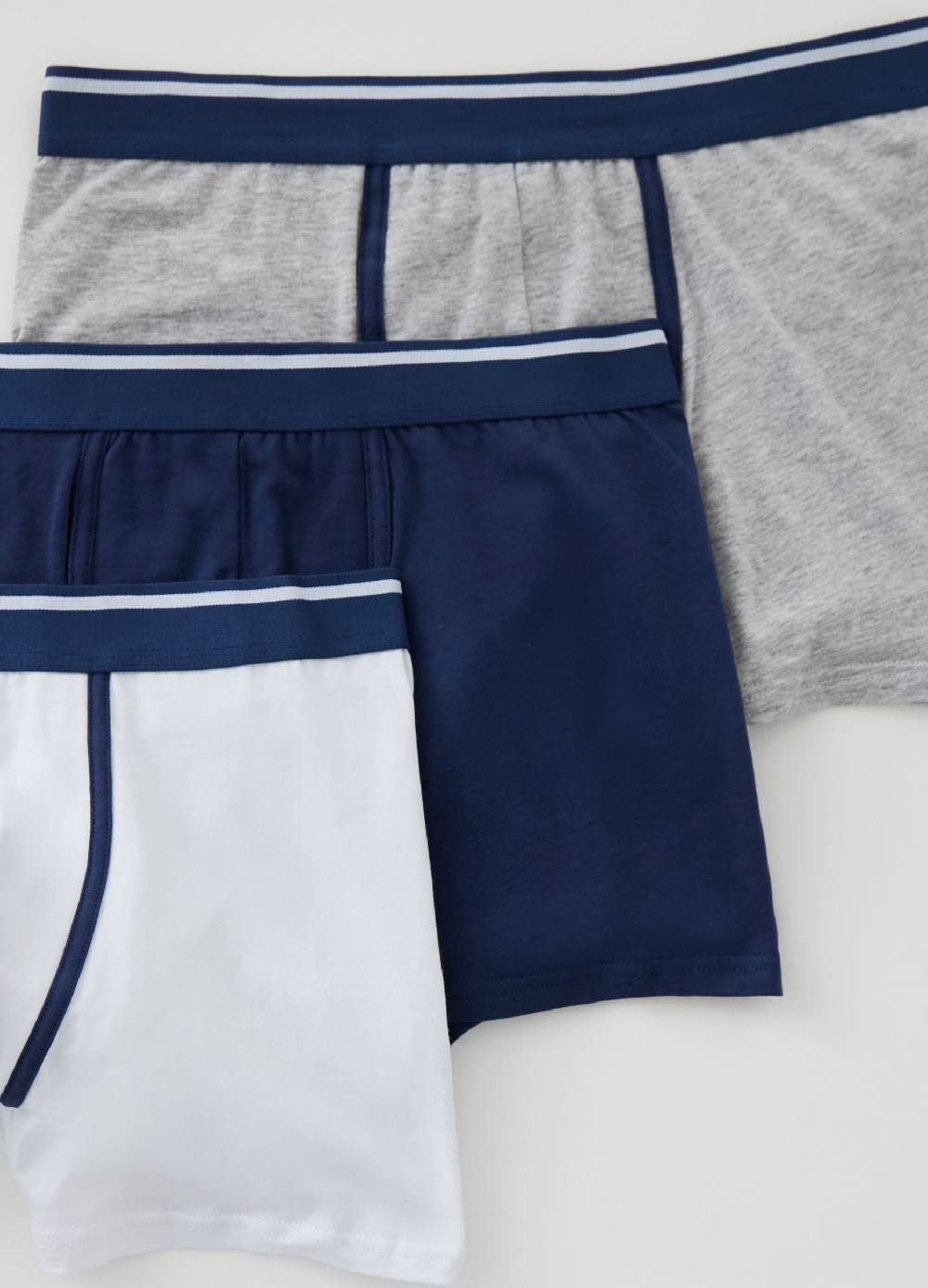 Ovs Tripack Boxer Midi Con Profilo Rigato