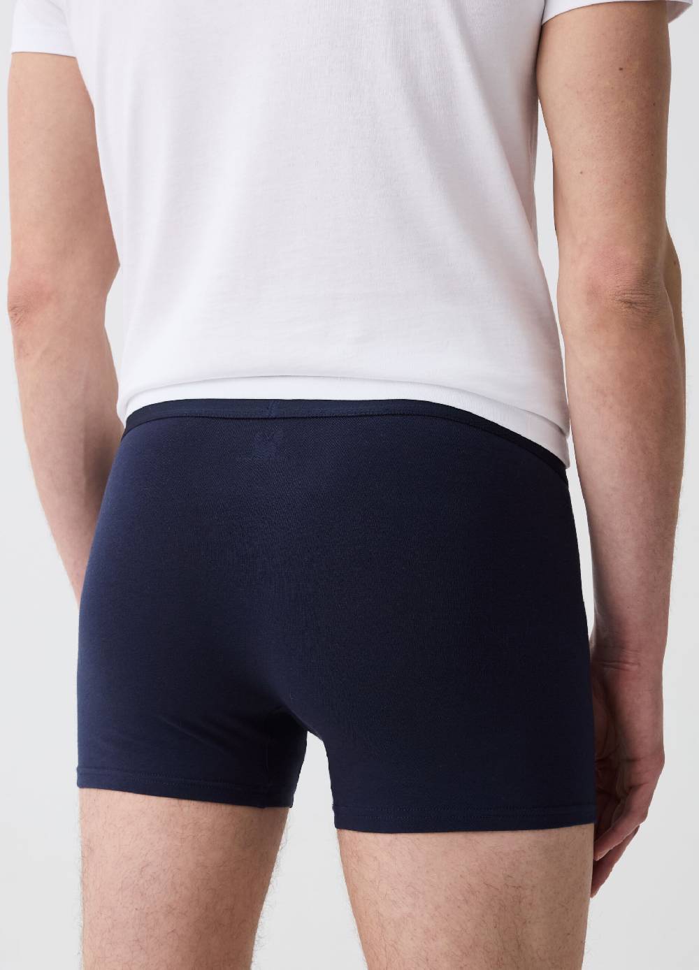 Ovs Tripack Boxer Midi In Cotone Bio Stretch