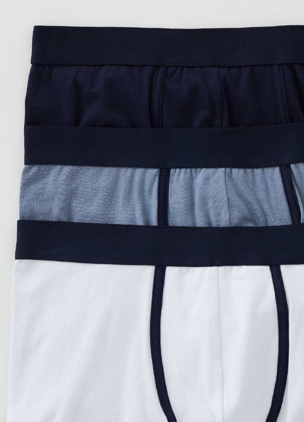 Ovs Tripack Boxer Midi In Cotone Bio Stretch