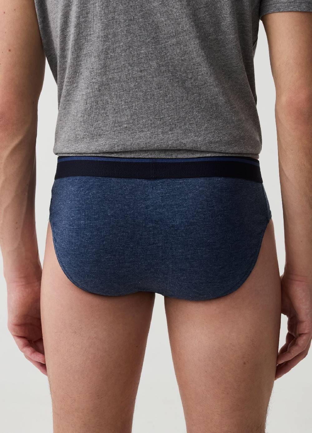 Ovs Tripack Slip Con Profilo Rigato