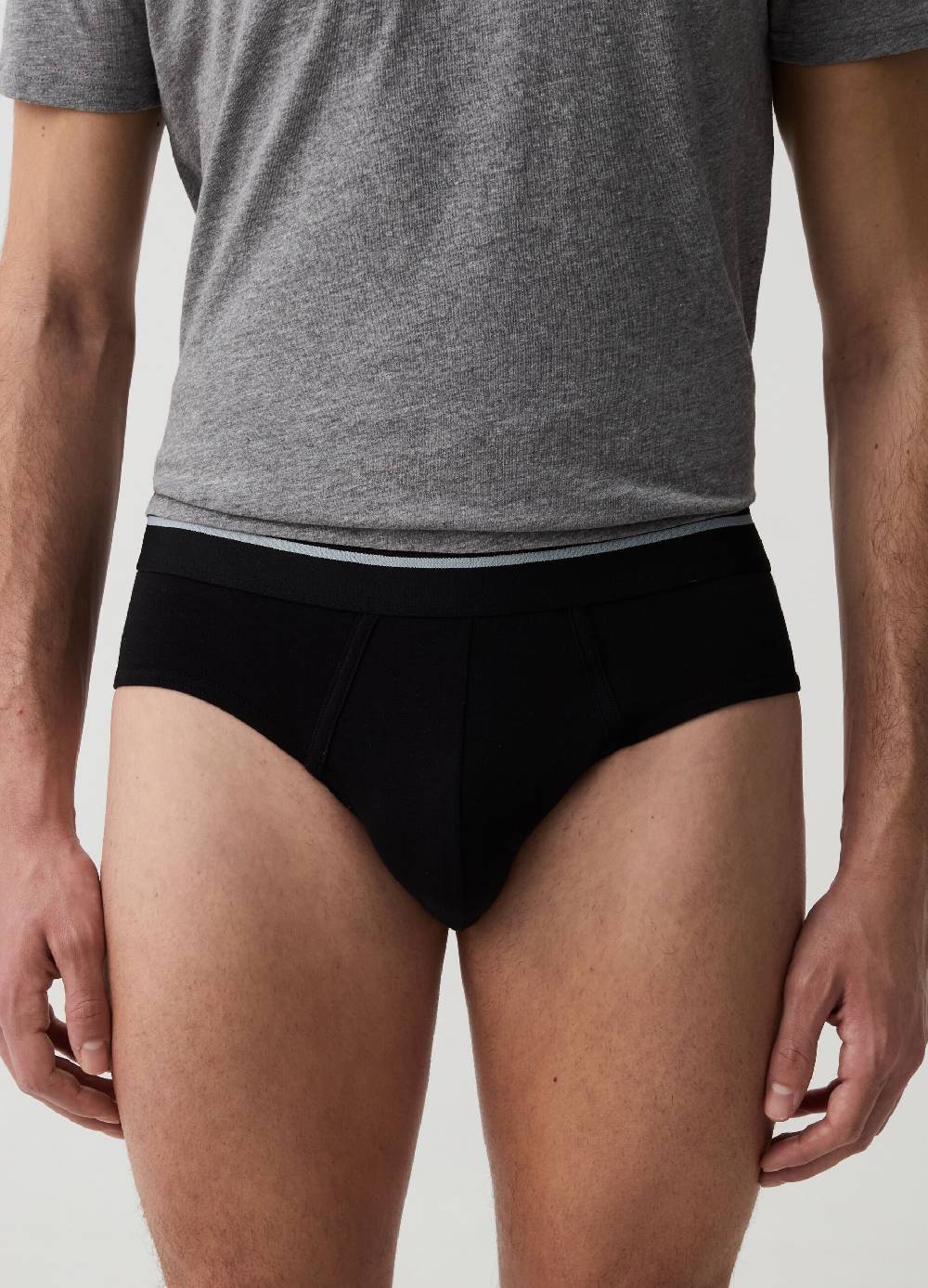 Ovs Tripack Slip Con Profilo Rigato