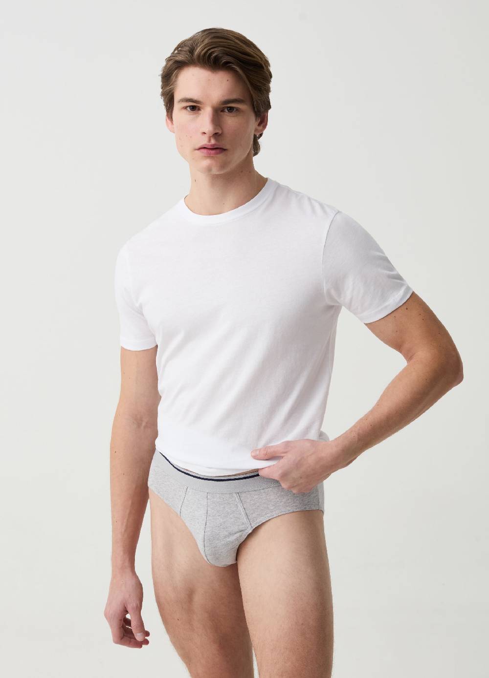 Ovs Tripack slip con profilo rigato