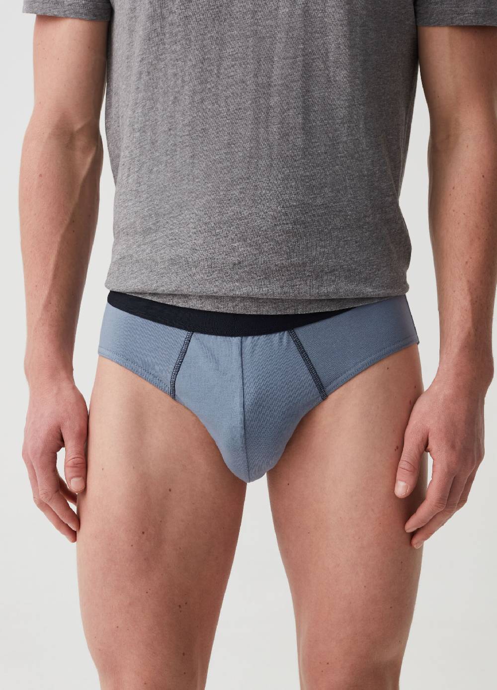 Ovs Tripack Slip In Cotone Bio Stretch